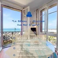 Le Bateau - Atypique Vue Mer 4P, hotel in Houlgate