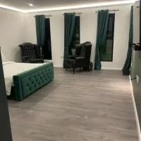 Woodland lodge green room, hotelli kohteessa Dungiven