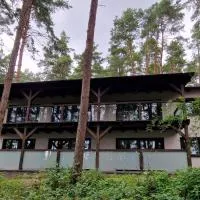 Apartament Sosny 2,2 nad jeziorem OTW Borówno Wielkie, hotell i Skarszewy