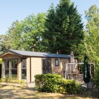 Luxury chalet on cozy family campsite.