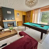 Grande Maison familiale bien équipée avec Billard