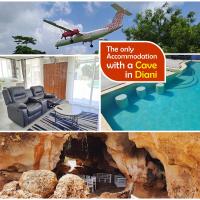 Cave Diani Holiday Apartments, מלון ליד Ukunda Airport - UKA, דיאני ביץ'