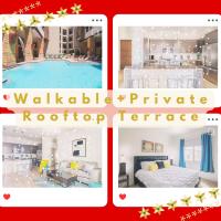 Private Rooftop Terrance-Walk Score 81-Shopping District-King Bed-Parking 4021, hotel near Scottsdale Airport - SCF, Scottsdale