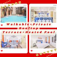 스코츠데일 Scottsdale Airport - SCF 근처 호텔 Private Rooftop Terrance-Walk Score 81-Shopping District-King Bed-Parking 4020