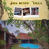 Java Rustic Villa with Private Pool