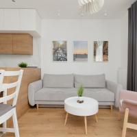 Żoliborz Artystyczny Apartment with Terrace & Parking Warsaw by Renters、ワルシャワ、ジョリボルシェのホテル