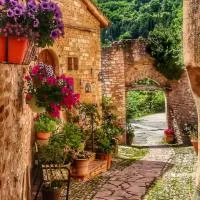 La Casa dell'Abate di Collepino - Spello, хотел в Collepino