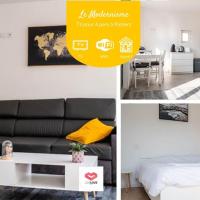 Le Modernisme - Joli T3 lumineux pour 4 pers, hotell sihtkohas Poitiers lennujaama Poitiers-Biardi lennujaam - PIS lähedal