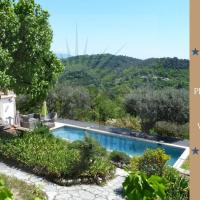 Provencal Villa with Stunning Views of the Sea and Mountains