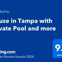 House in Tampa with Private Pool and more