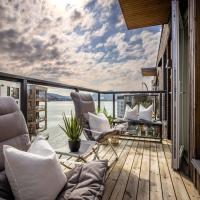 New penthouse apartment with sea view in Bergen centrum