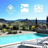 Villa Font Vive - Chambres d'hôtes éco-labellisées avec cuisine - Confort, calme et vue exceptionnels !, hotel a Grospierres