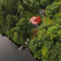 Chalet unique et chaleureux en pleine nature