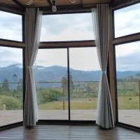 Machetá में, होटल Cabaña al aire libre en Macheta Cundinamarca - Tiny House - Glamping Caelum