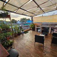 Estudio con terraza