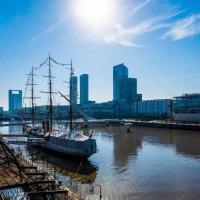 Hermoso departamento en Puerto Madero con vista al río