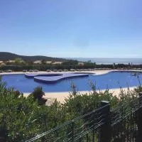 Beau 2 pièces, Magnifique vue mer et piscine, hotel i Les Issambres