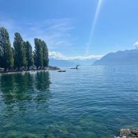 Walking steps from Lake Geneva, hotell i Lutry i Lutry