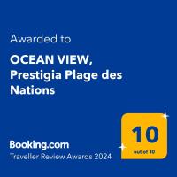 OCEAN VIEW, Prestigia Plage des Nations, hôtel à Sidi Bouqnadel (Plage des Nations)