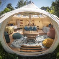 Lotus Belle Tents sleeping up to 7 Guests