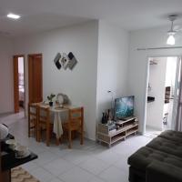 Apartamento para 6 pessoas bairro pereque mirim, khách sạn ở Praia Pereque-Mirim, Ubatuba