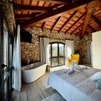Alojamiento MAS EL CASTELL DEL BRULL B&B, hotell i El Brull