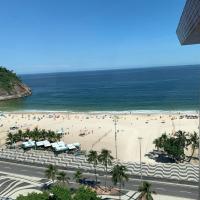 suite deluxe vista mar Copacabana - entrada independente，里約熱內盧Leme的飯店