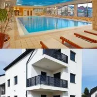 Apartman Batuda,moderno opremljen apartman u centru Đurđevca, u cijeni WELLNESS, sauna, bazen u obližnjem hotelu, mini zoo, 5G internet, R1 račun, hotel en Ðurđevac