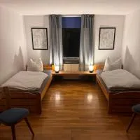 Pension FAULPELZ - Zweibettzimmer Standard, hotelli kohteessa Niederorschel