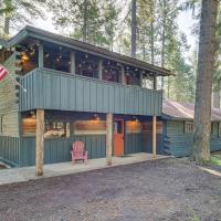 Klamath Falls Cabin with Private Sauna and Fire Pit!, viešbutis mieste Klamat Folsas