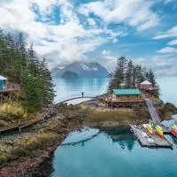 Fox Island에 위치한 호텔 Orca Island Cabins