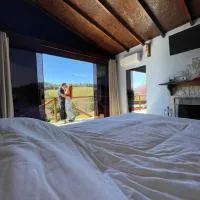 Chalés Mil Mudas da Mantiqueira - Hidro dupla, lareira interna e vista espetacular, hotel sa Santo Antônio do Pinhal