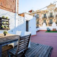 Private terrace Attico 3BD in Gran de Gracia