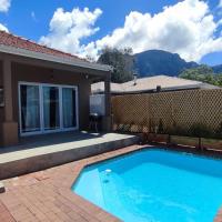 Scenic house with splash pool