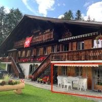 1 room apt, kitchen, patio, in beautiful chalet