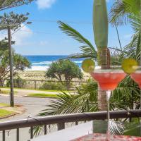 Bilinga Bliss - Luxury beachfront apartment, hotell nära Gold Coast flygplats - OOL, Gold Coast