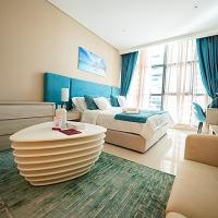 Seven Palm Hotel & Apartments luxury Studio with FREE Beach access & Parking