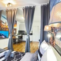 New modern-style apartment with balcony in the Prague 2