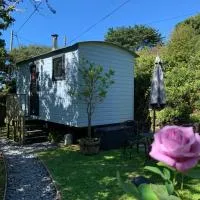 Tides Reach, Deluxe Shepherds hut 1, 100m from the Beach, hotel a Saint Merryn