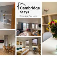 Cambridge Stays Diamond 2BR Apartment-Central-Parking-Walk to city & train station