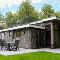 Modern holiday home with decorative fireplace near Veluwe