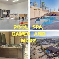 Viesnīca HavaCabana Pool Spa Games Lake View Garage pilsētā Leikhavasusitija, netālu no vietas Lake Havasu City - HII