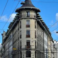 Appartement en centre-ville, hotelli Genevessä alueella Jonction