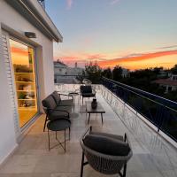 Panoramic Terrace with Sunset View - Greecing: bir Atina, Voula oteli