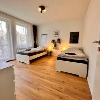 Frisch sanierte 2-Zimmer-Wohnung bis zu 5 Personen, khách sạn ở Woltmershausen, Bremen