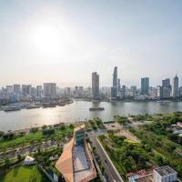 Panoramic River View, Saltwater Pool in Saigon CBD, hôtel à Hô-Chi-Minh-Ville (Thu Thiem)