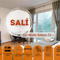 Sali - E1 - WLAN, Balkon, TV, hotel en Frillendorf, Essen