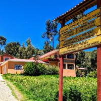 Amantani sol Andino: Ocosuyo'da bir otel