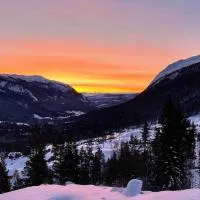 Leilighet i Uvdal med nydelig utsikt, viešbutis mieste Sønstebø