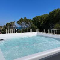 5E Villa Charme-Sea and Ortigia view-Whirlpool roof Terrace, hotelli Syrakusassa alueella Fanusa